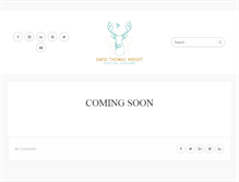 Tablet Screenshot of davidthomaswright.com
